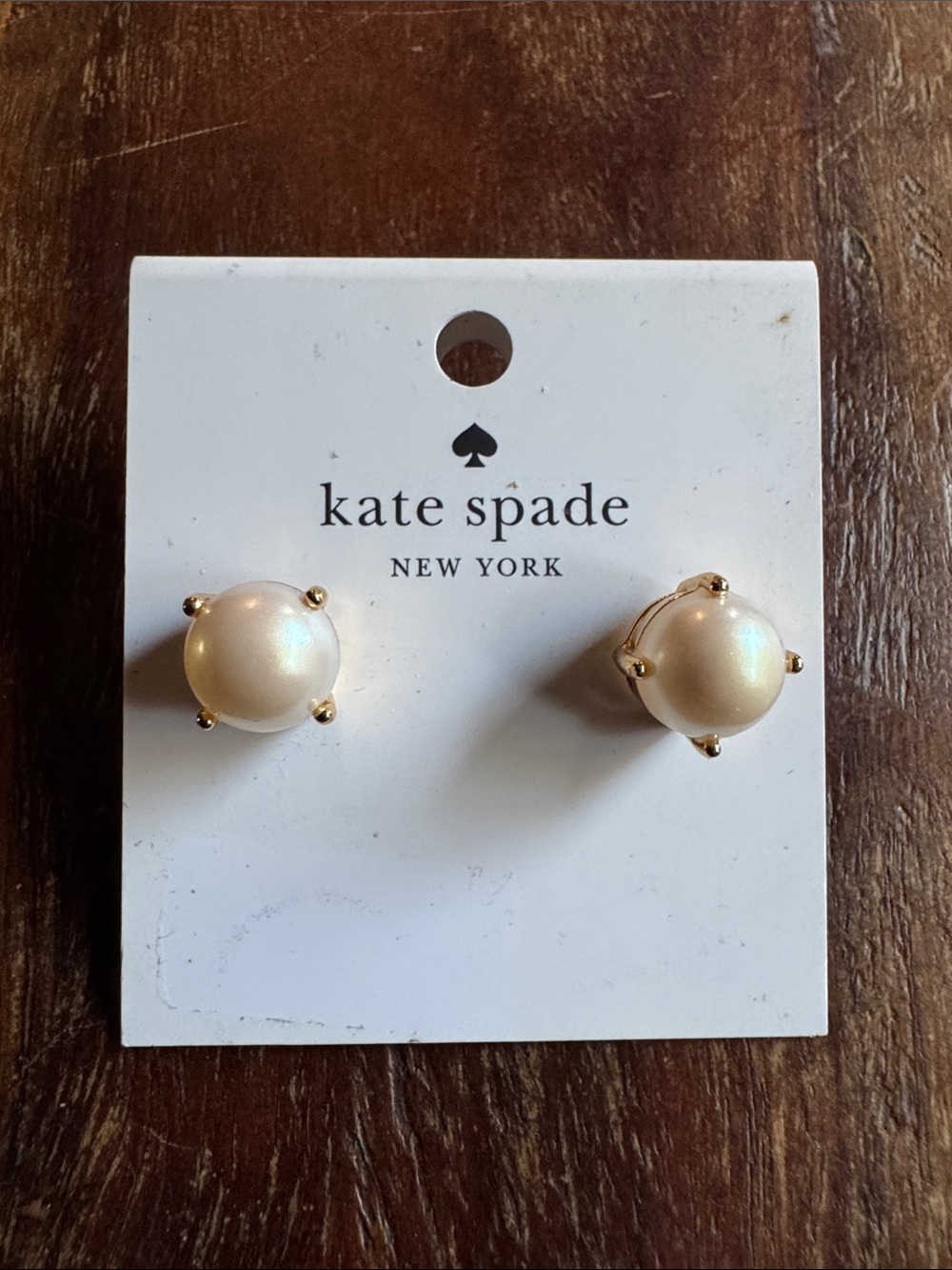 Kate Spade New York Pearl Gumdrop Stud Earrings
